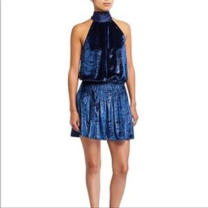 Ramy Brook xss high neck velvet dress